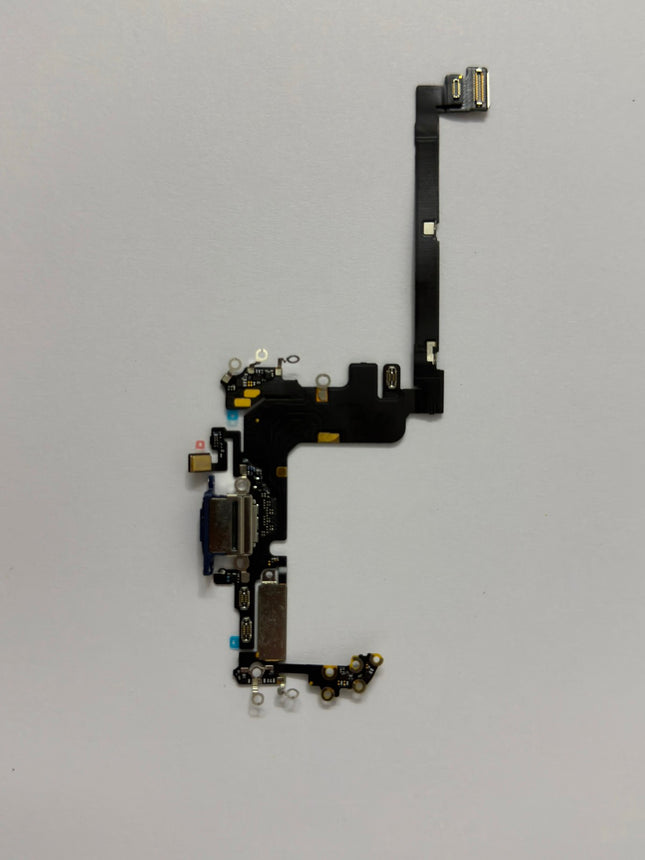 For iPhone 17 Pro Charge Port Flex Cable / Nano SIM+eSIM Version Blue (Premium OEM) (SKU: 1568464)