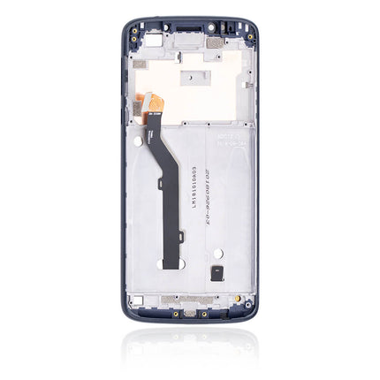 For Motorola G6 Play/E5 | LCD Assembly with Frame | Black(Refurbished)