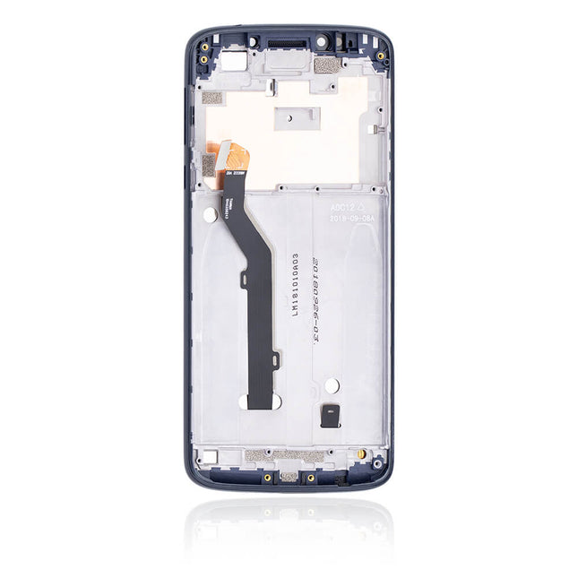 For Motorola G6 Play/E5 | LCD Assembly with Frame | Black(Refurbished)