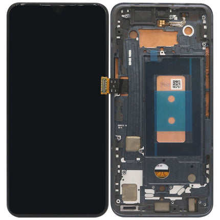 For LG G8X ThinQ/G8X | LCD Assembly With Frame | Black(Premium OEM)