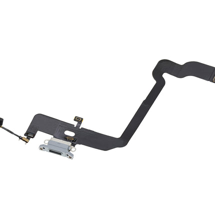 For iPhone Xs Charge Port Flex Cabe White(Aftermarket Plus)(SKU:1091007)