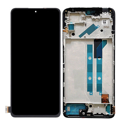 For Xiaomi Redmi Note 11 Pro 4G / Note 11 Pro 5G / Poco X4 Pro 5G OLED Assembly With Frame / Black (Aftermarket Plus)***DE Warehouse***(SKU:1528958)