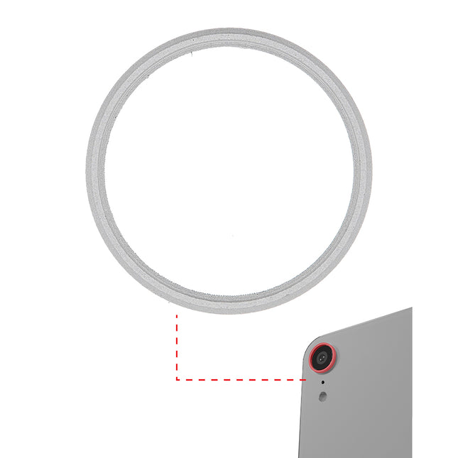For iPhone XR | Back camera ring | White(Premium OEM)