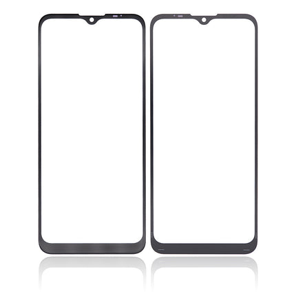 For Motorola G9 Play | Front Glass Lens With OCA | Black(Aftermarket Plus)