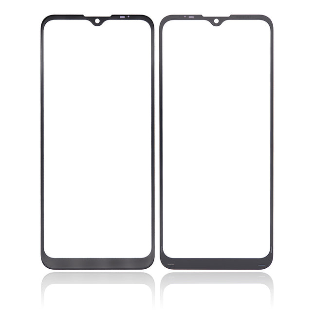For Motorola G9 Play | Front Glass Lens With OCA | Black(Aftermarket Plus)