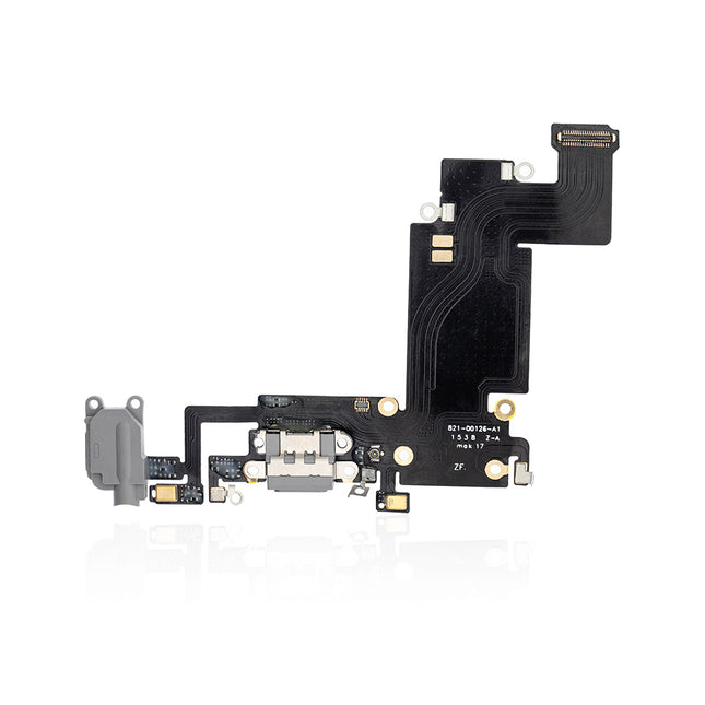 For iPhone 6s Plus | Charge Port Flex Cable/Earphone Flex Cable | Gray(Aftermarket)