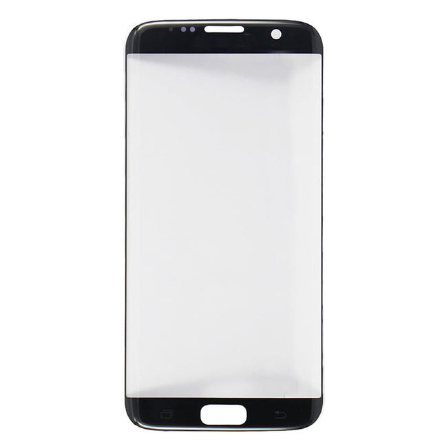 For Samsung Galaxy S7 Edge/G935 | Front Glass/Lens With OCA | Black(Aftermarket Plus)