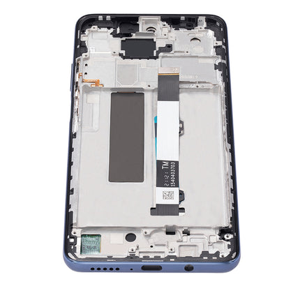 For xiaomi 10T Lite LCD Assembly With Frame Black(Refurbished)(SKU:1453056)