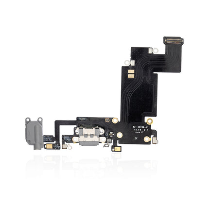 For iPhone 6s Plus | Charge Port Flex Cable/Earphone Flex Cable | Black(Aftermarket)