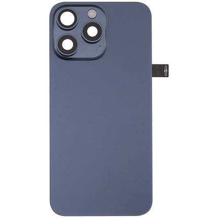 For iPhone 15 Pro Max Lens for back cover With bracket and back camera lens / Magnetic Blue (Aftermarket Plus)(SKU:1555167)