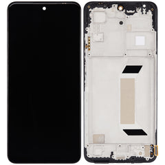 For Xiaomi Poco X5 /Redmi Note 12 4G/Redmi Note 12 5G OLED Assembly With Frame Black(Aftermarket Plus)(SKU:1528911)