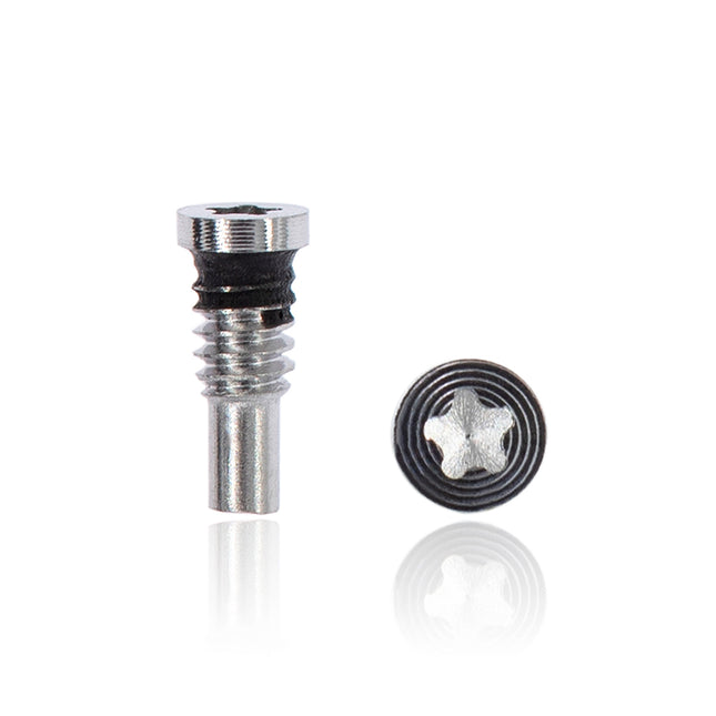 For iPhone 8 Plus | Charger Connector Screw/2pcs | White(Premium OEM)