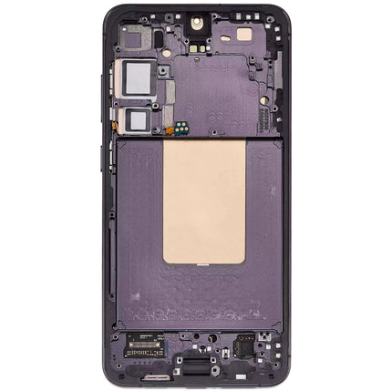 For Samsung Galaxy S24+ 5G F version / OLED assembly With Frame / Black (Refurbished)(SKU:1562121)