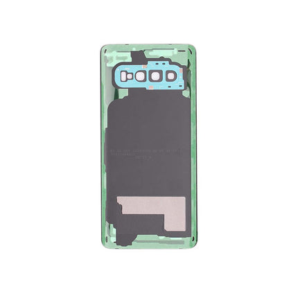 For Samsung Galaxy S10/G973 Back Cover With Camera Cover(No Logo) Green(Aftermarket Plus)(SKU:1113384)