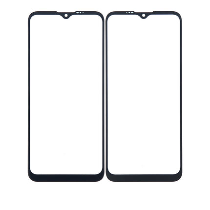 For Motorola G8 Power Lite Front Glass Lens With OCA Black(Aftermarket Plus)(SKU:1494490)
