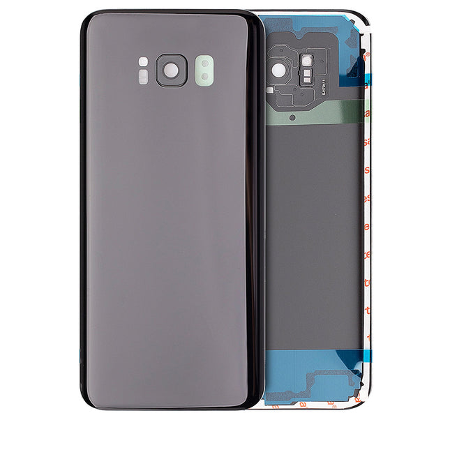 For Samsung Galaxy S8 Plus/G955 | Back Cover With Camera Cover(No Logo) | Black(Aftermarket Plus)