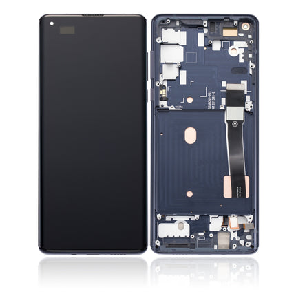 For Motorola Edge 2020 XT2063 / OLED assembly With frame / black  (Premium OEM)(SKU:1557551)