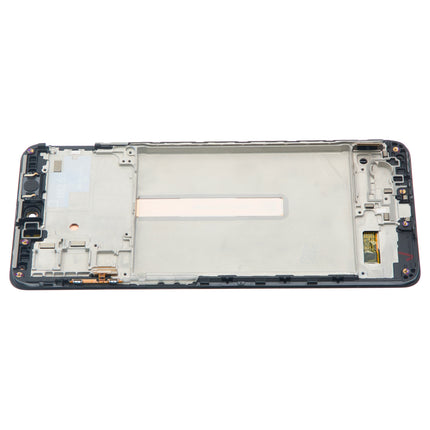 For Samsung Galaxy M52 5G 5G / OLED assembly With frame / black  (Premium OEM)(SKU:1503503)