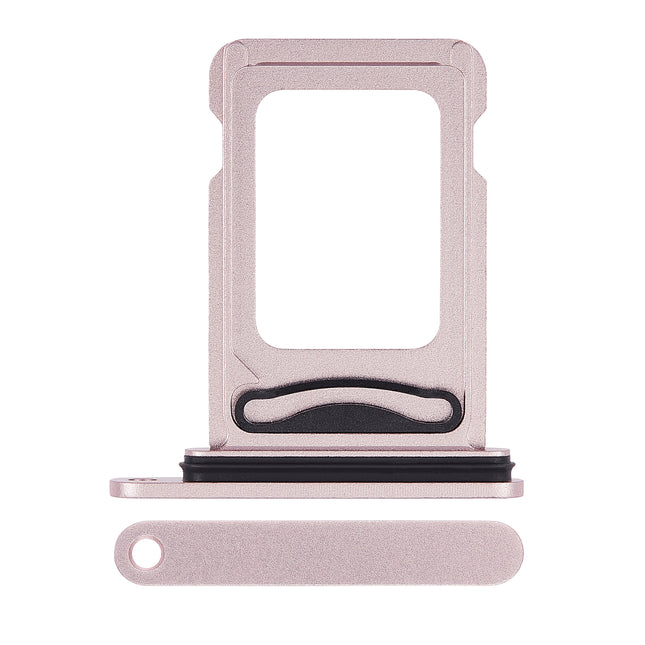 For iPhone 15 / 15 Plus Sim Card Tray Holder/Dual Sim Card | Pink (Premium OEM)