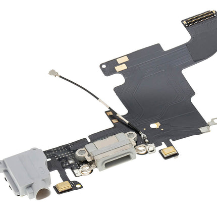 For iPhone 6s Charge Port Flex Cable/Earphone Flex Cable White(Premium OEM)(SKU:1075010)