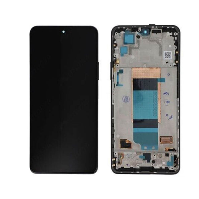 For Xiaomi Poco F4 | LCD Assembly with Frame | Black(Premium OEM)