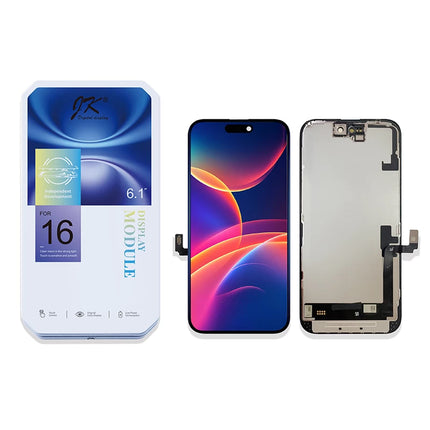 JK for iPhone 16 | LCD Assembly | Incell | IC Removable | Black ***DE warehouse*** (SKU: 1569486)