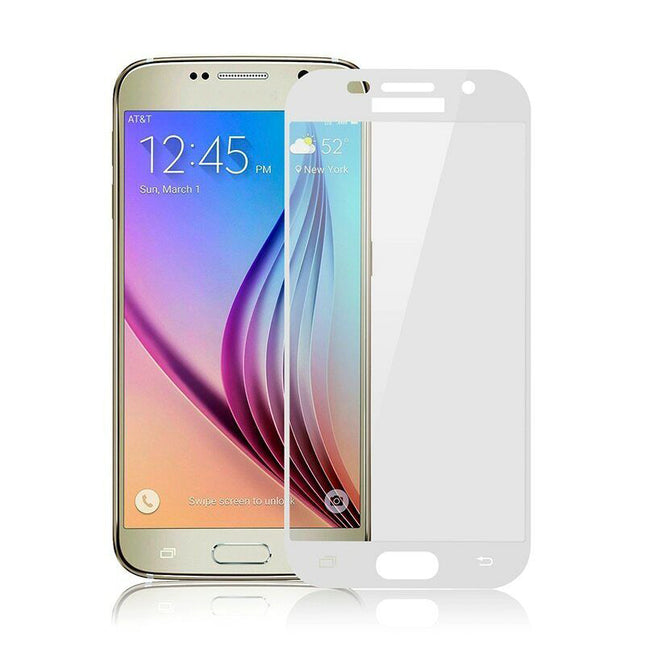 For Samsung Galaxy A5 2017/A520|Tempered glass(Full Cover)White