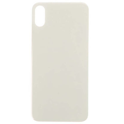 For iPhone X | Lens for back cover/Big Camera Hole/No Logo | White(Aftermarket Plus)