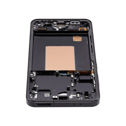 For Samsung Galaxy S24 FE 5G / OLED assembly With Frame Black (Refurbished)(SKU:1562237)