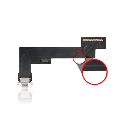 For iPad Air 4/10.9inch | Charge Port Flex Cable/WIFI Version/Air 5 | White(Refurbished)