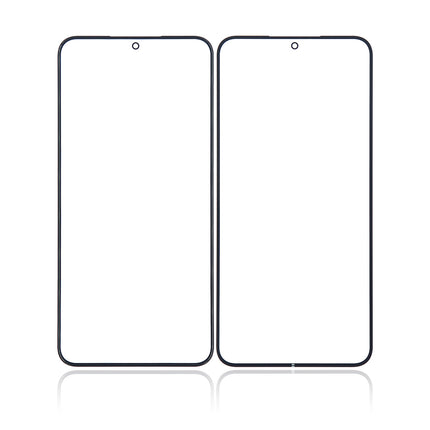 For Samsung Galaxy S22+ 5G Front Glass/Touch Lens With OCA Black(Aftermarket Plus)(SKU:1500855)
