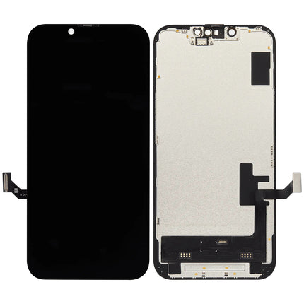 For iPhone 14 OLED assembly Soft OLED no pop-up window / support run diagnostic 120Hz Aftermarket Plus (SKU:1564365)