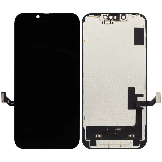 For iPhone 14 OLED assembly Soft OLED no pop-up window / support run diagnostic 120Hz Aftermarket Plus (SKU:1564365)