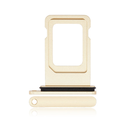 For iPhone XR | Sim Card Tray/Dual Sim Card | Yellow(Premium OEM)