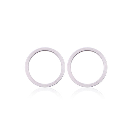 For iPhone 12/12 mini Back camera ring/2pcs White(Premium OEM)(SKU:1475954)
