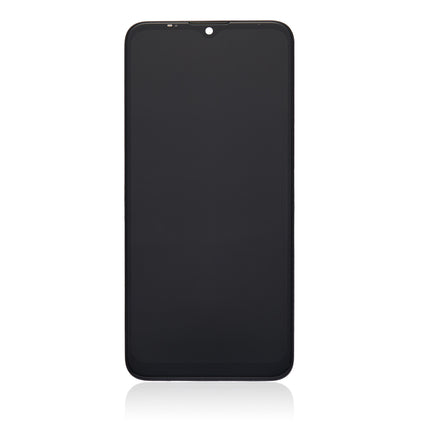For Motorola E20 LCD Assembly with Frame Black(Refurbished)(SKU:1495272)