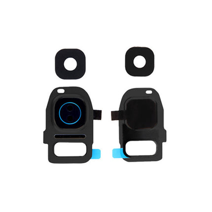 For Samsung Galaxy S7/G930F/G935F Camera Lens With Frame/Sticker Black(Premium OEM)(SKU:1078390)