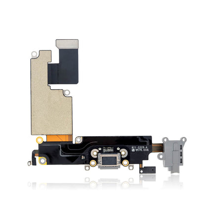 For iPhone 6 Plus Charge Port Flex Cable/Earphone Flex Cable Gray(Premium OEM)(SKU:1348582)