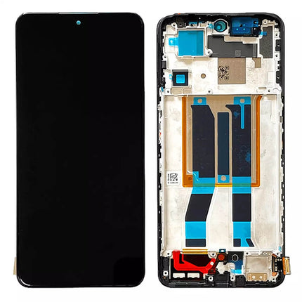 For Realme GT Neo 3 | LCD Assembly With Frame | Black (Premium OEM)