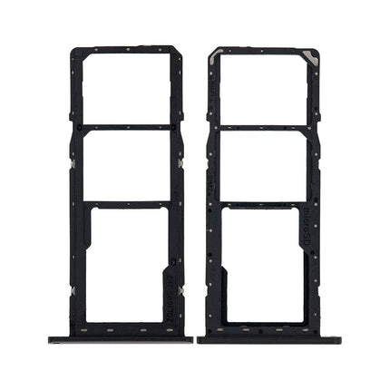 For Samsung Galaxy A01/A015F Sim Card Tray/Dual Card Black(Premium OEM)(SKU:1430943)