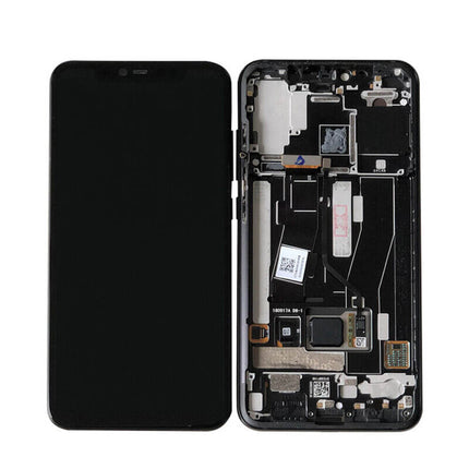 For xiaomi 8 Pro | LCD Assembly With Frame | Black(Premium OEM)