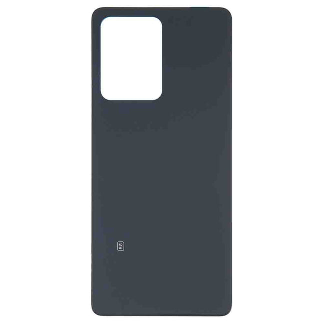 For Xiaomi Redmi Note 12 Pro Back Cover | Black(Aftermarket Plus)