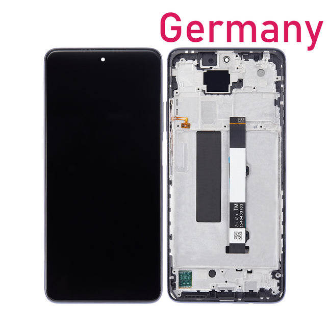 For Xiaomi Mi 10T Lite LCD Assembly With Frame | Blue (Refurbished)***DE Warehouse***