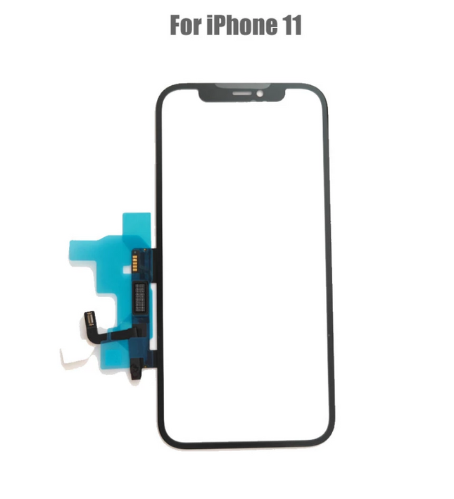For iPhone 11 | Touch/Digitizer With Frame With IC | Black(Refurbished)