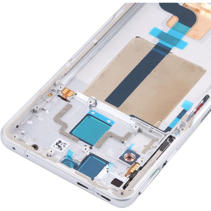 For Xiaomi Poco F4 GT OLED assembly with frame Silver (Premium OEM) (SKU:1563658)