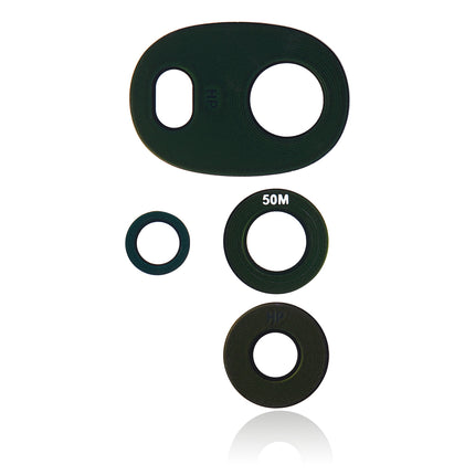 For Motorola G22 Camera Lens With Sticker Black Aftermarket (SKU:1563288)