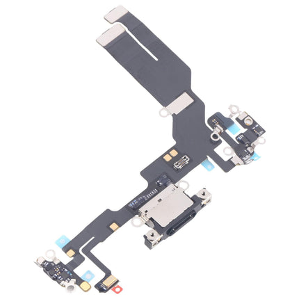 For iPhone 16e Charge Port Flex Cable Black (Premium OEM) (SKU:1563675)