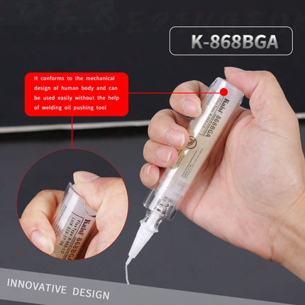 kaisi 868LO solder oil new extrusion device, no need to cooperate with welding oil partner ***DE Warehouse***(SKU:1507391)