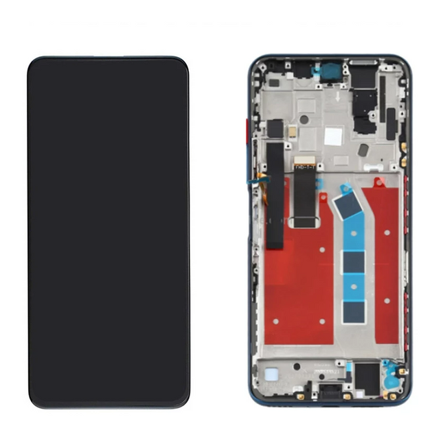For Huawei Y9A | LCD Assembly With Frame | Black(Refurbished)