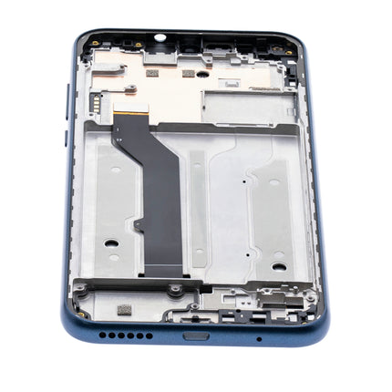 For Motorola E 2020 LCD assembly With Frame/XT2052 Blue (SKU:1565311)